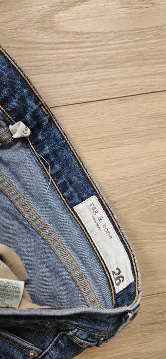 jeansy rag & bone roz. XS/S granatowe super stan vitkac moliera2