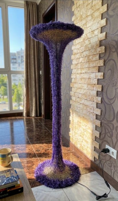 Дизайнерский торшер, подсветка ««Aura Violet» (120 см)