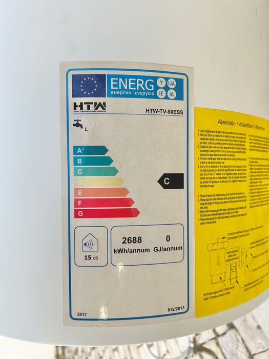 Termoacumulador 80L HTW