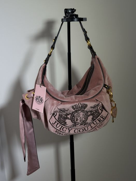 juicy couture daydream bow bag, sold out, viral, coquette aesthetic