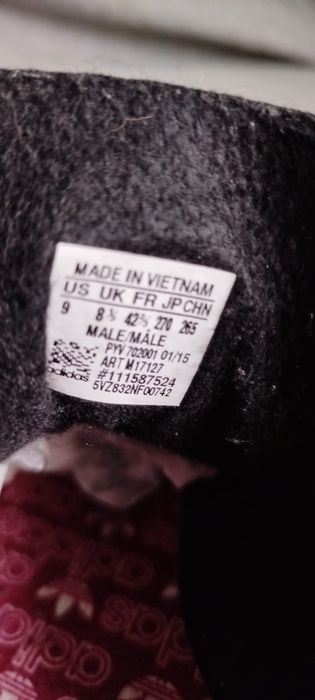 Мужські фірмові кросівки Adidas на 41 р.