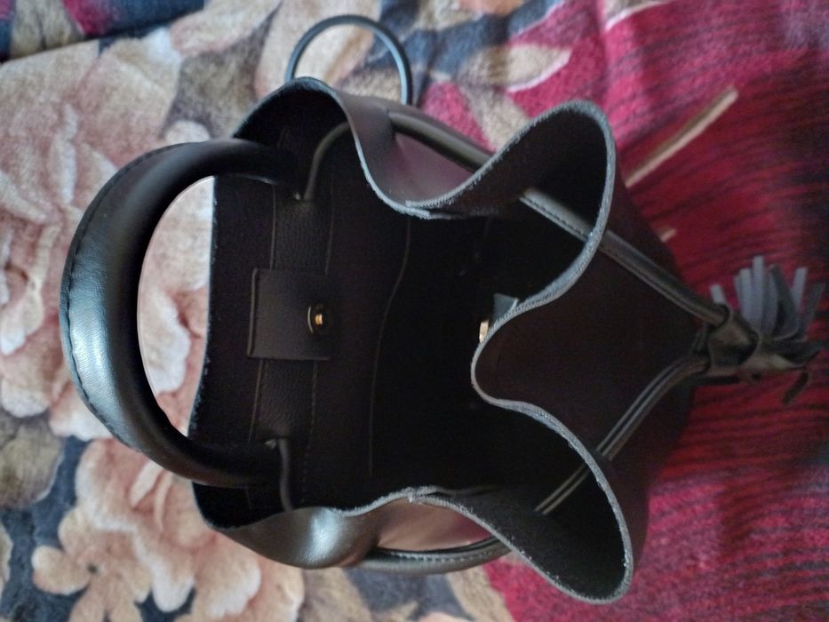 Сумка рюкзак через плечо  из качественного кожзама