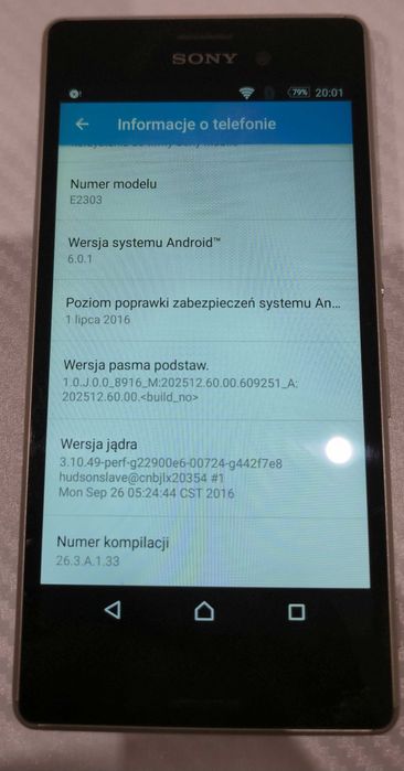 Smartfon Sony Xperia M4 Aqua (biały) 8 gb