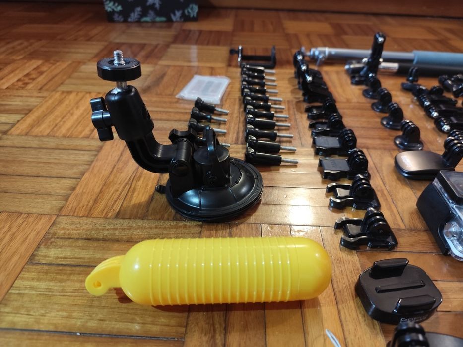 Go Pro + acessórios