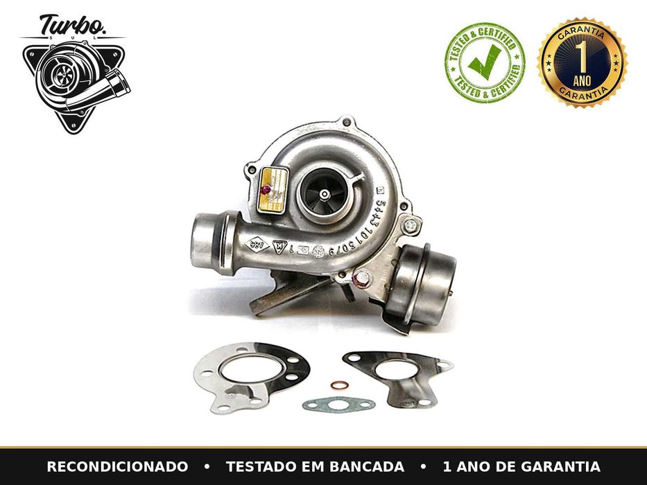 Turbo Reconstruído KP39 5439-970-0027 Renault 1.5 dCi 100cv K9K