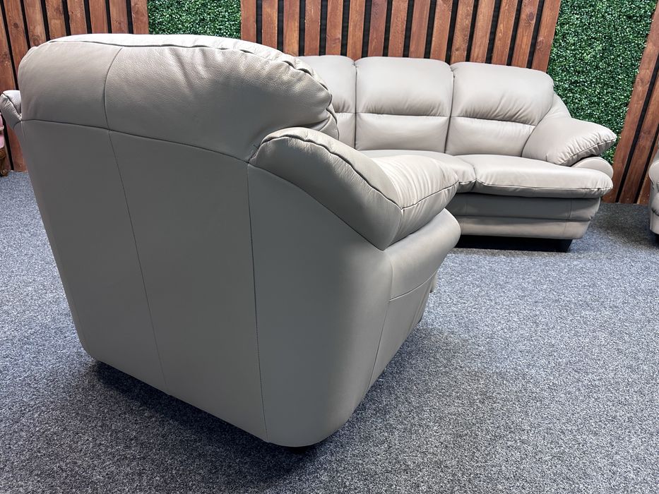 НОВИЙ шкіряний розкладний комплект 3+2+1 Бельгія. Кожаный диван. Кожа.
