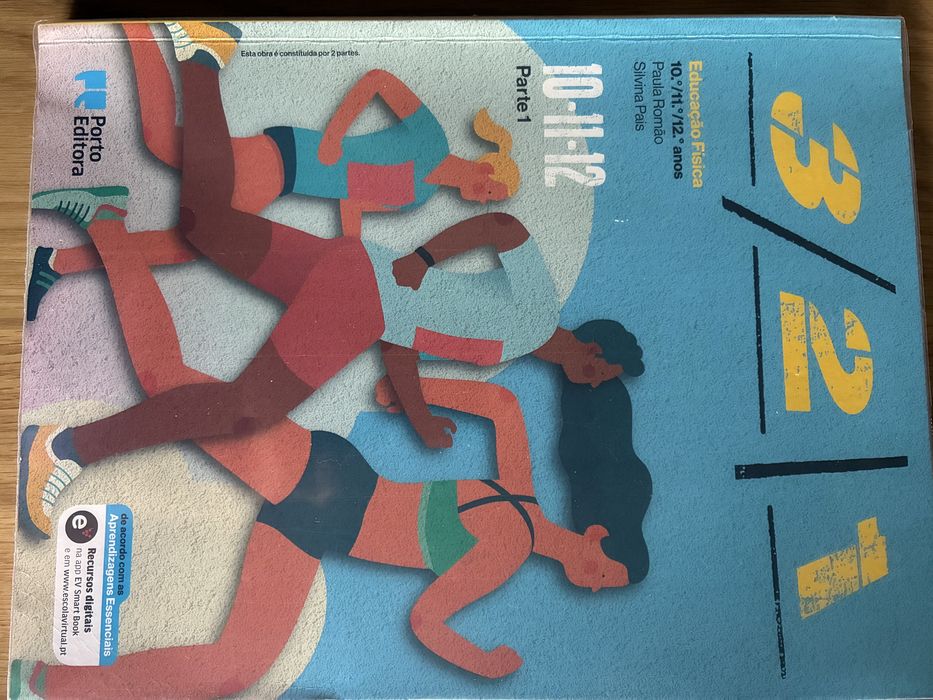 Livros do 10°, 11° e 12° ano de Educação Física