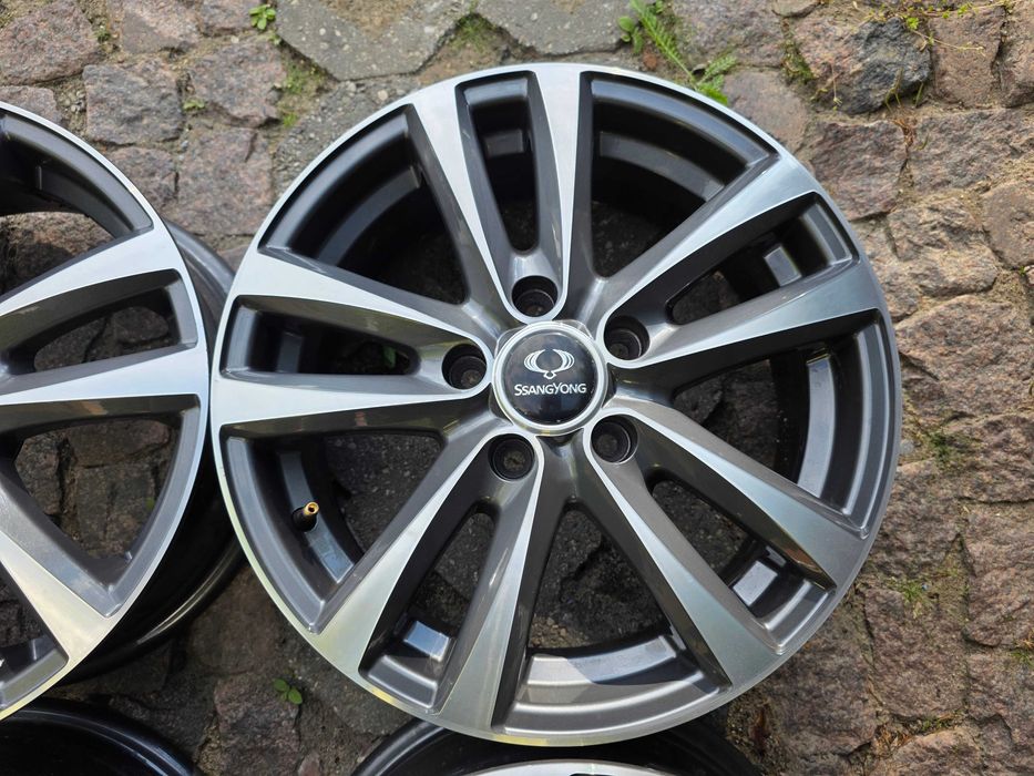 Oryginalne felgi aluminiowe z czujnikami SsangYong KGM TIVOLI 16" 5x112 ET 43