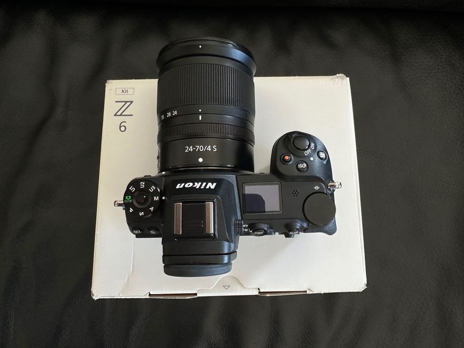 Nikon Z6 Kit + Lente 24-70mm f4 S + Acessórios
