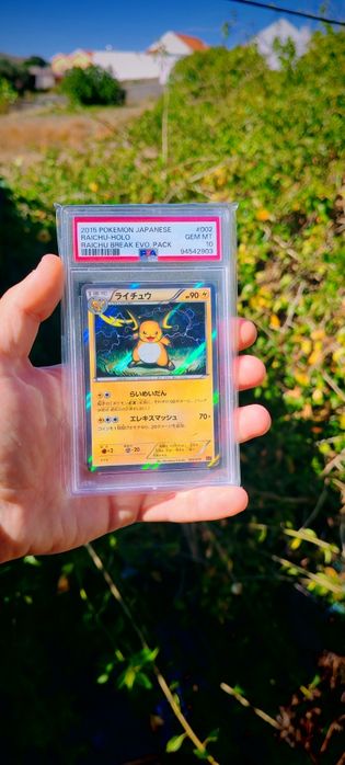 Cartas pokémon graded (ler a descrição)