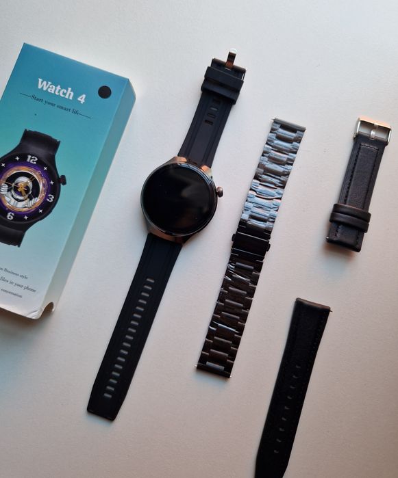 Watch GT5, smartwatch z 3 paskami, nowy