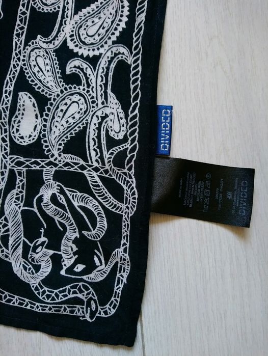 Бандана хустка для байкера стоматолога H&M