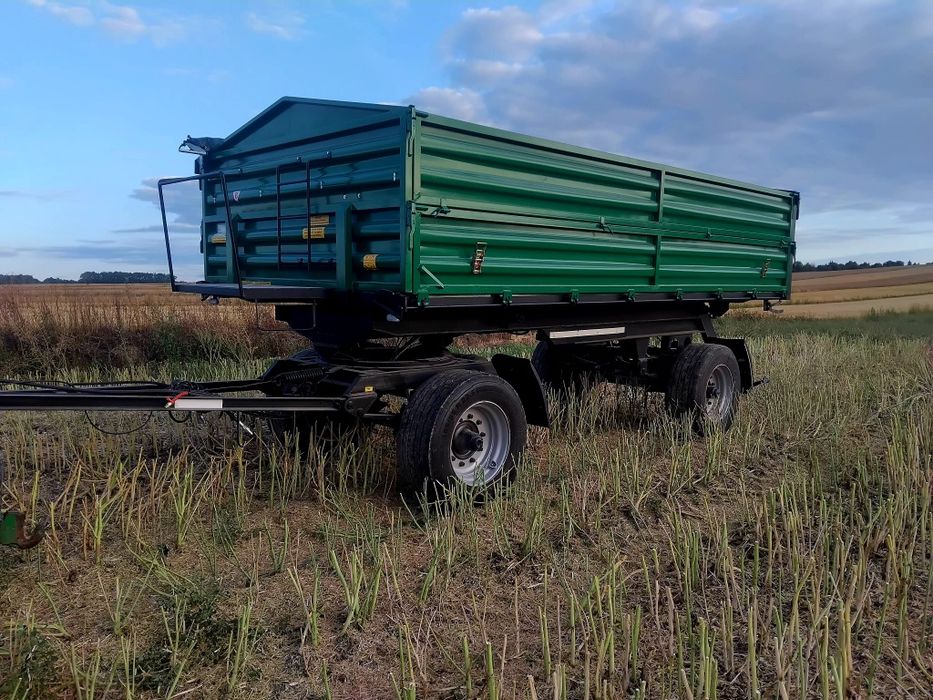 Przyczepa 3 strony 8011 12 ton ładowności ifa hw hl bss zarejestrowana