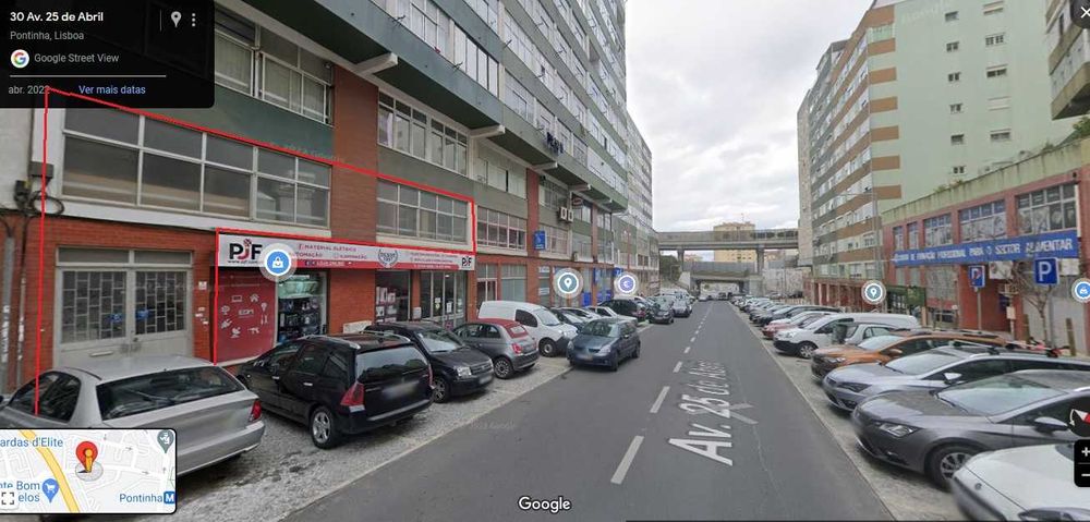 Arrenda-se Espaço Comercial 200 m2 Pontinha