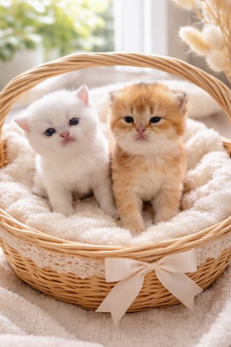 Кошенята. Золота та срібна шиншила