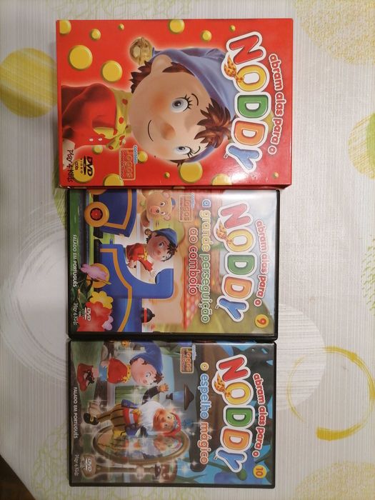 DVDs Noddy (pack de 2 + 1 isolado)