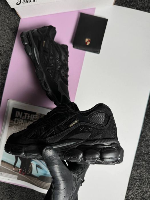 Женские кроссовки асикс гель ник  ASICS Gel-NYC W GTX Black [37-41]