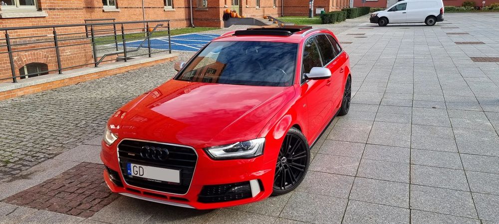 Audi A4 Avant STAN IDEALNY|3xSline|CompetitionPlus|QUATTRO|B&O|Pano|KAM|Webasto|KW