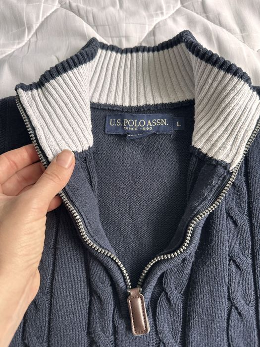 U.S.POLO ASSN. кофта чоловіча, светр, L
