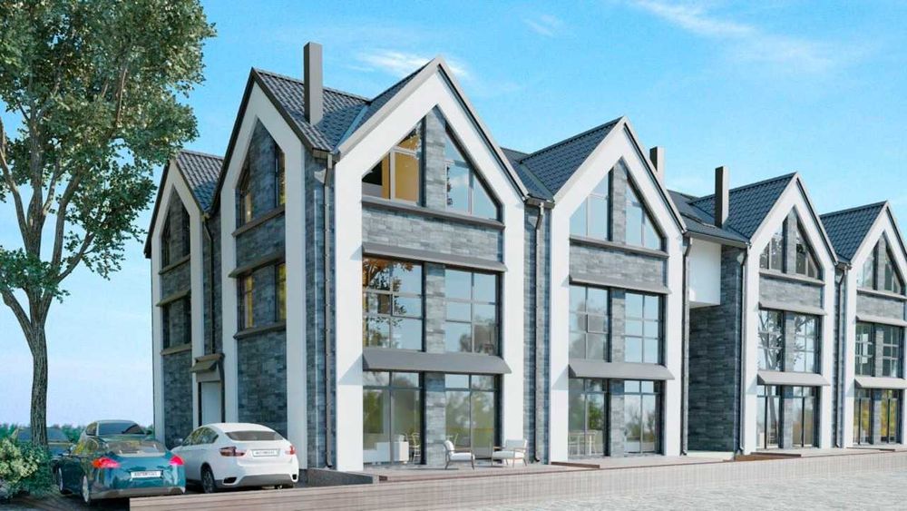 Камин+электрика Таун Квартира/Стоянка  123м2/3эт/4спальни/3с/у/Дворик.