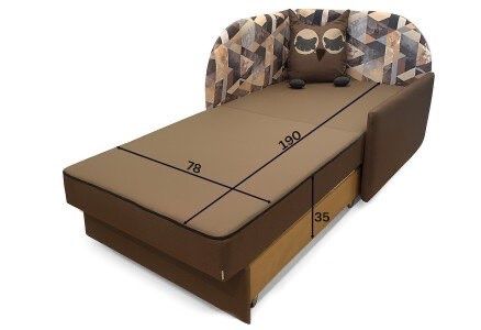 Крісло-диван сова