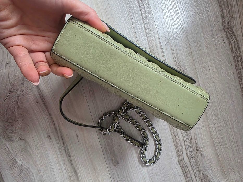 Tory burch fleming torebka zielona