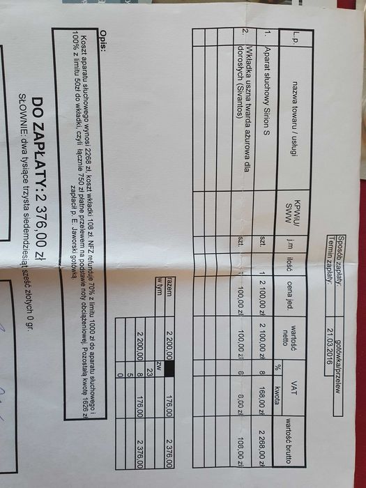 Aparat słuchowy Siemens Sirion S