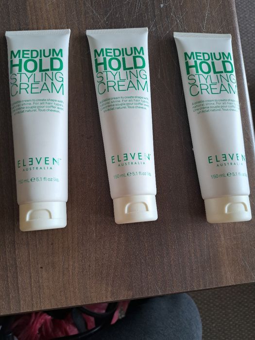 Eleven Medium hold styling cream, krem wygładzający do włosów