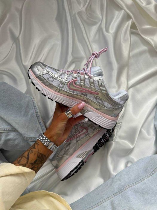 АКЦІЯ! Nike P-6000 White Elemental Pink 36 37 38 39 40 41  найк п