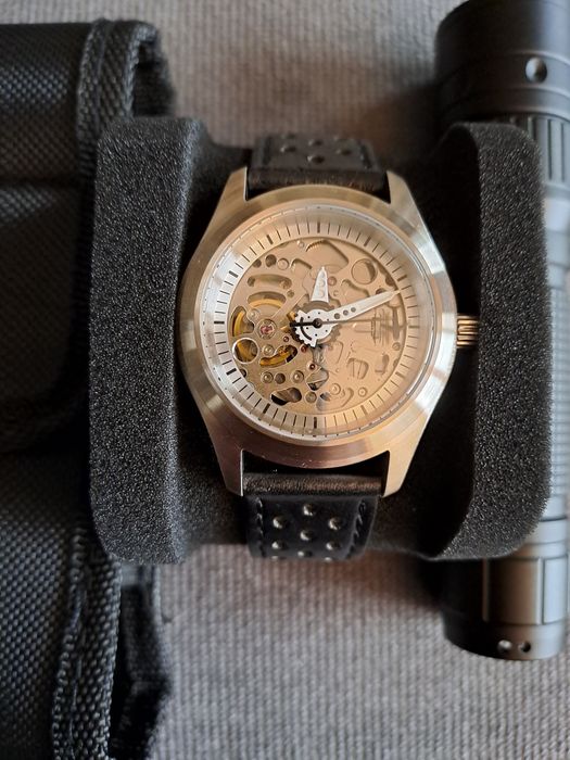 Seiko mod skeleton NH70