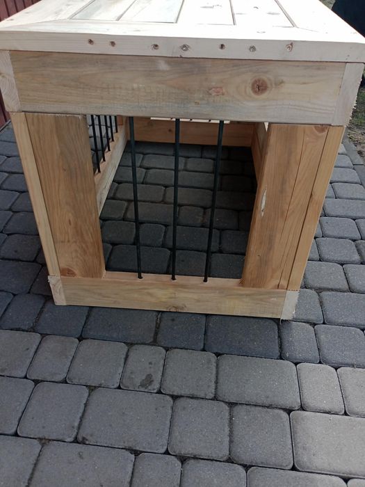 Klatka dla psa drewniana