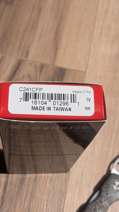 Nóż Spyderco Kapara