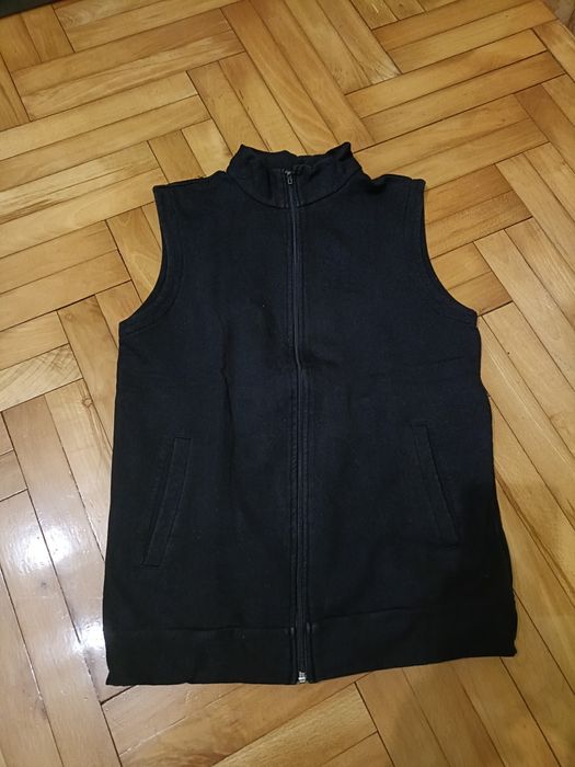 Bezrękawnik czarny ciepły M uniwersalny