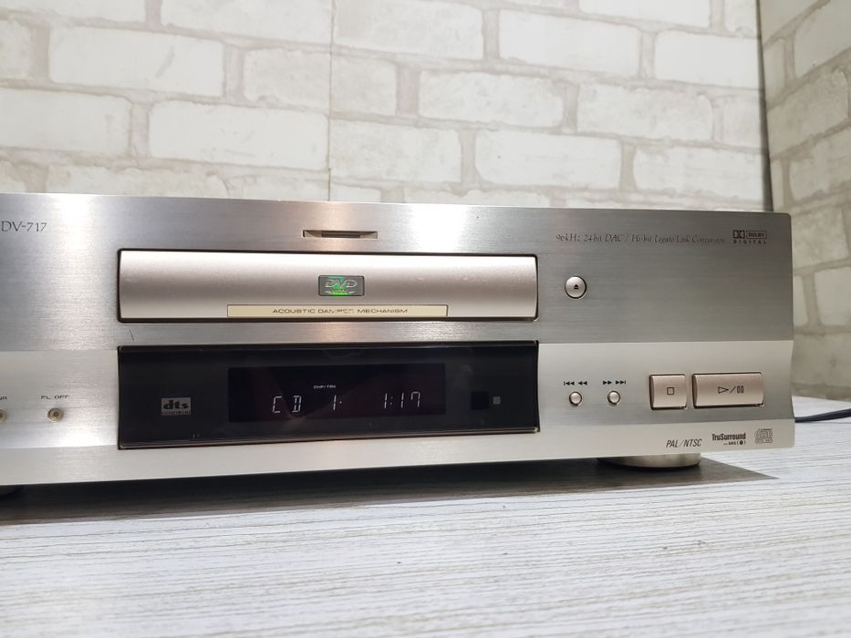 Програвач CD/DVD дисків PIONEER DV-717,б/у з Німеччини