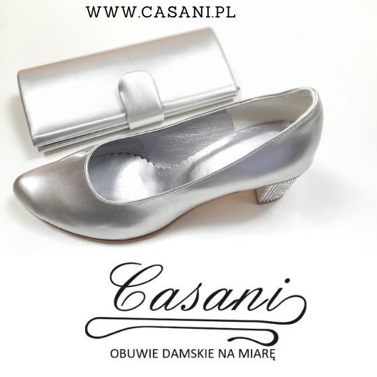CASANI Buty białe baleriny płaskie duże rozmiary producent