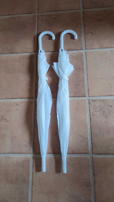 Ślubne parasole 2 sztuki