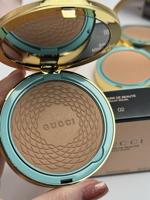 Бронзер Gicci для обличчя , пудра бронзер , румʼяна
