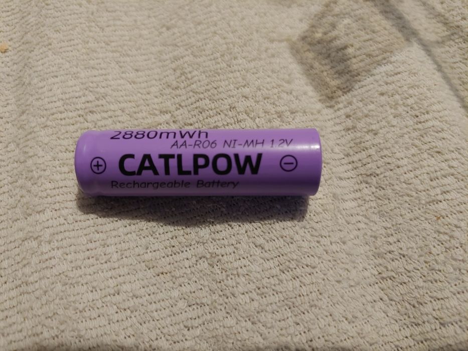 Catplow 2880mah  baterie akumulatorki rechargable 9szt