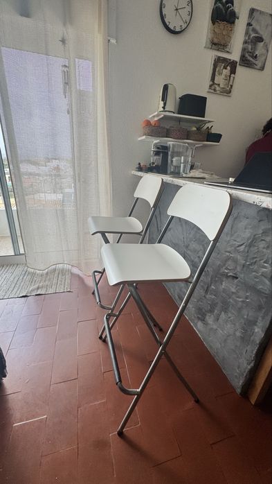 Cadeiras Altas de bancada IKEA