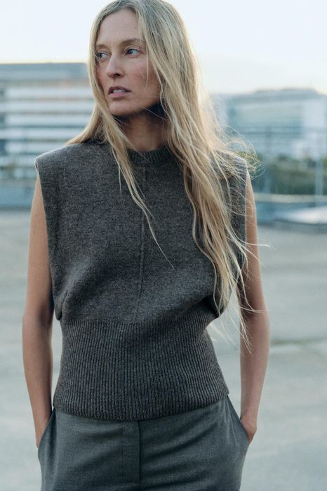 Шерстяний жилет Zara
