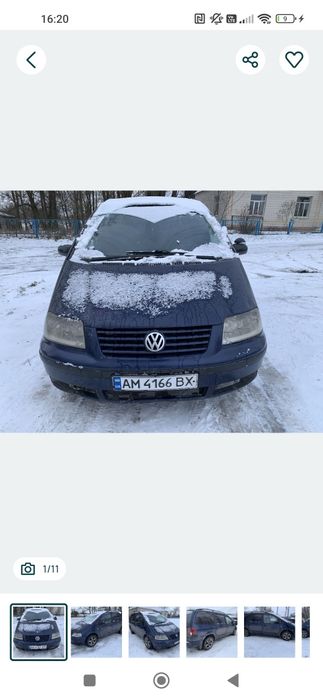 Фольксваген шаран 2000