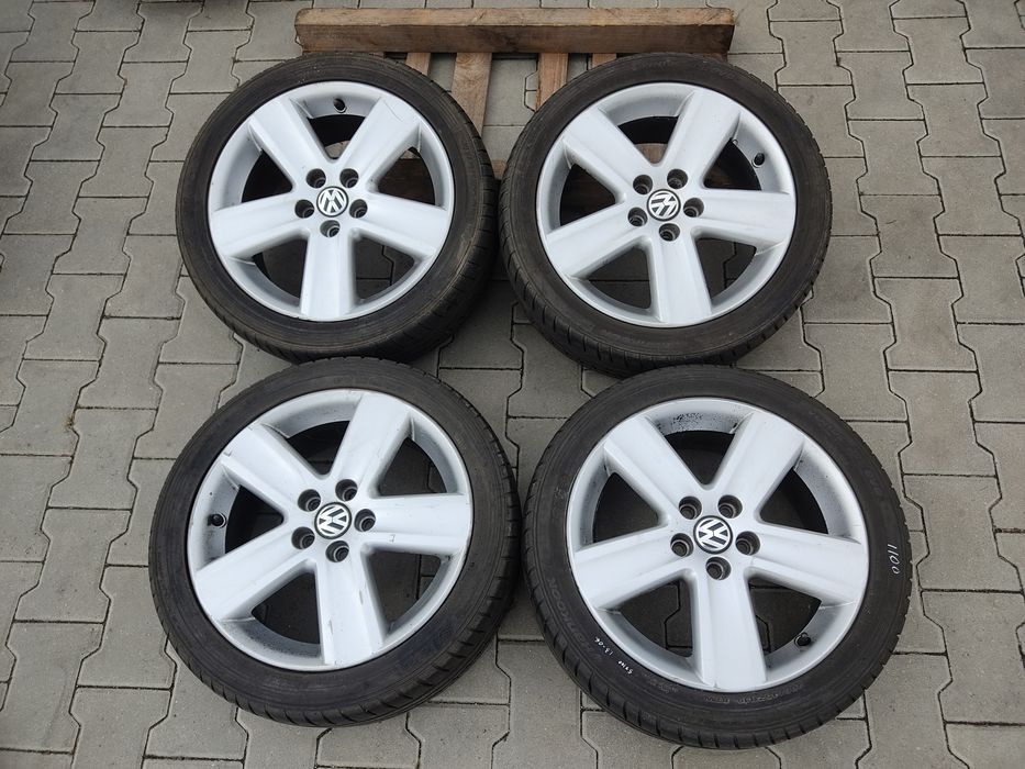 komplet kół letnich do Volcwagena Polo, Golf 4, 5*100, Et 43 ot.57.1