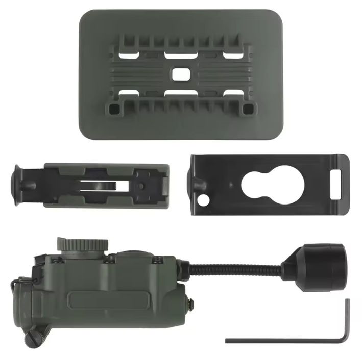 Тактический фонарик/стробоскоп Sidewinder Mpls Toporder Oлива/Койот