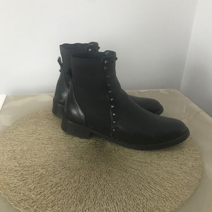 Ботінки челсі шкіряні