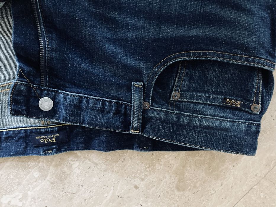 Męskie spodnie jeansy Ralph Lauren  W40 L 32