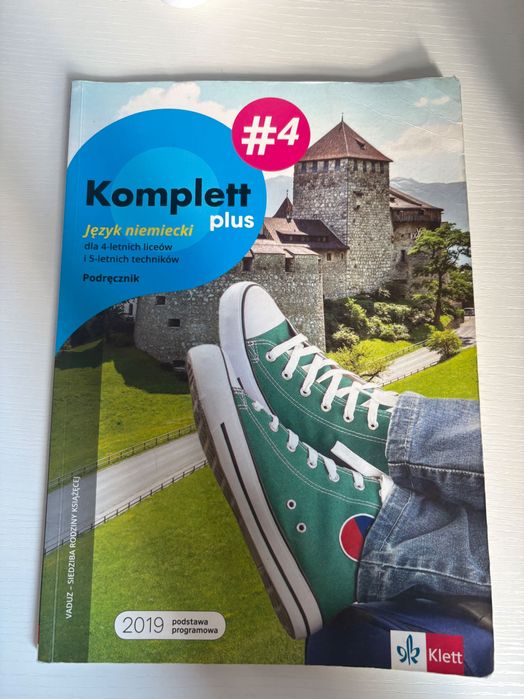 Książka ćwiczeń oraz podręcznik, Komplet plus, niemiecki