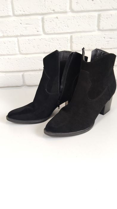 Ботинки искуственная замша сапожки сапоги 41 размер