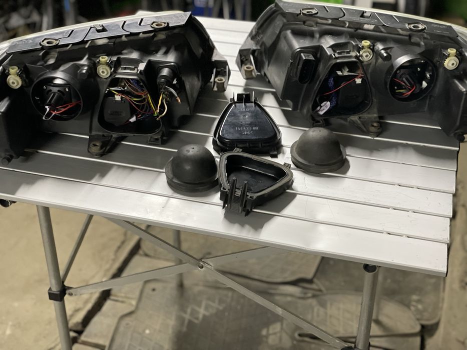 Переобладані/Тюнінговані Biled фари Passat b5+/Покращення світла