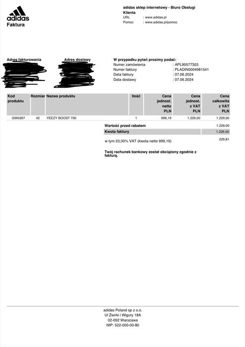 NOWE Yeezy 700 Enflame Amber – EU 42