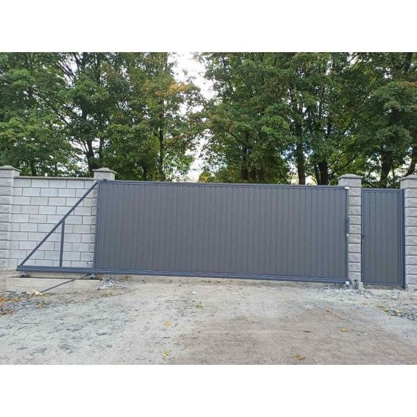 Зварювальні роботи. Ворота откатні, забори, навеси, решітки на вікна,